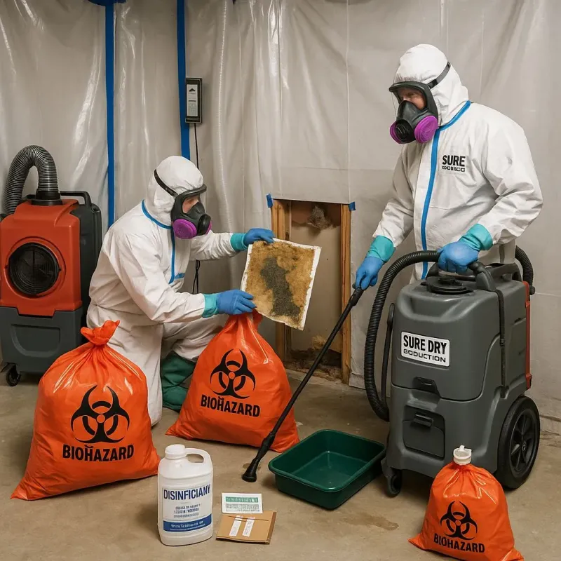 Contaminated Water Handling Protocols process in Fairwood, MD