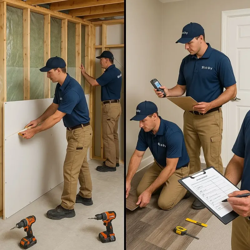 Repairs and Reconstruction process in Fairwood, MD